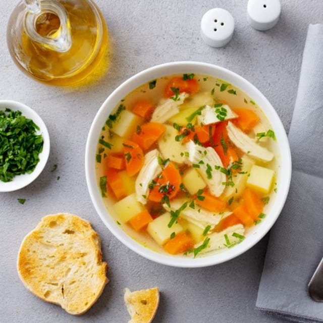 VEGETABLES SOUP.