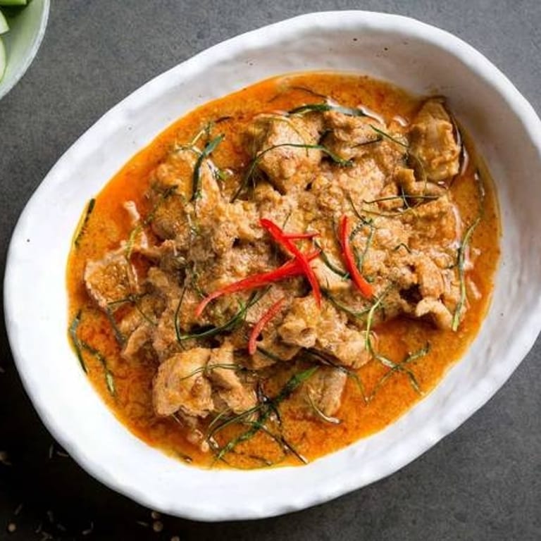 Delicious Panang Curry Awaits