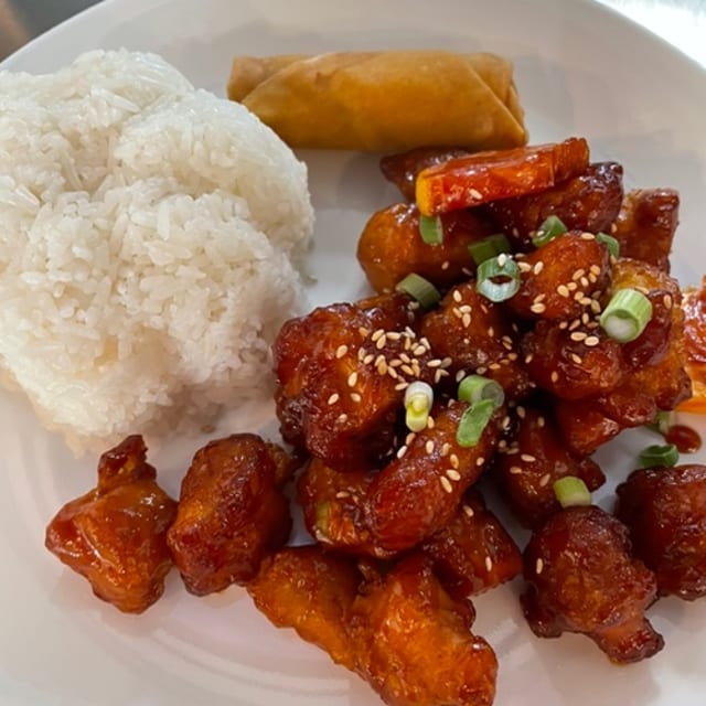 AS- 8 Orange Chicken.