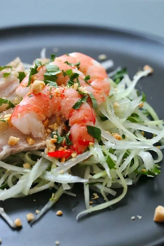 PAPAYA SALAD WITH SHRIMP (4).