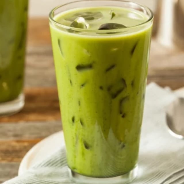 Iced Thai Green Milk tea.